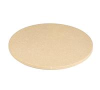 HomDSim Pizza Stone for Cooking Baking Grilling - 11 Inch Extra Thick - Pizza Grilling Stone, Baking Stone, Pizza Pan for Oven and BBQ Grill (11 Inch)
