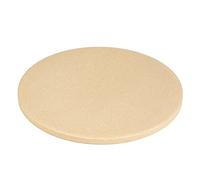 HomDSim Pizza Stone for Cooking Baking Grilling - 9.8 Inch Extra Thick - Pizza Grilling Stone, Baking Stone, Pizza Pan for Oven and BBQ Grill (9.8 Inch)