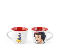 Home 12 Coffee Cups Nani Pop Disney in New Bone China Decorated 90cc