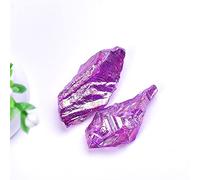Home 1pc Natural Crystal Irregular Decorative Fish Aquarium Plating Multicolor Aura Natural Crystal Wand Home Decor DIY Gift (Color : Purple, Size : 1pc)