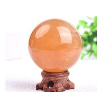 Home 1PC Natural Stone Ball 9 Color Quartz Polished Globe Massaging Ball Raw Crystals Reiki Stone Home (Color : Decomposition Stone, Size : 35-40mm)