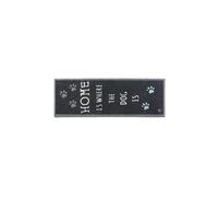 My Mat Howler & Scratch Patterned Home 2 50X75, Black