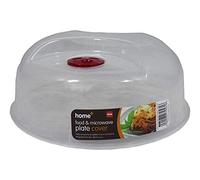 Home+ 3 X Large Ventilated Microwave Food Plate Dish Cover - Polypropylene, Polyethylene - Snap Closure - Microwave Container Lid