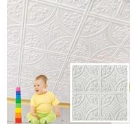 Home 3D Wall Panels 3D Wall Panels for Interior Decor, PE Foam DIY Self Adhesive Wall Cladding Waterproof, Peel and Stick Backdrop Covering Paneling,Easy to Clean(20pcs)
