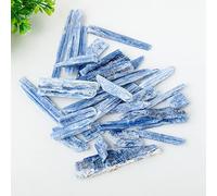 Home 50g/Bag Natural Quartz Blue Kyanite Raw Crystal Blade Slice Stone Rough Cyanite Thin Slice Specimen