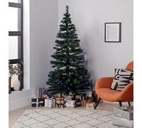 Home 6ft Fibre Optic Christmas Tree - Green