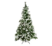 Home 6ft Pre-Lit Snow Tipped Christmas Tree