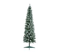 Home 6ft Snow Tipped Pencil Christmas Tree - Green