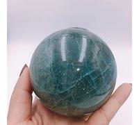 Home 80mm Natural Blue Apatite Ball Sphere Quartz Crystal for Room Decor Gift (Size : 70-80mm)
