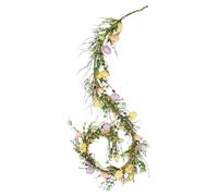 Home Accent Flower String - Seasonal Festive Hanging Decoration Piece Large Flexible AST Design and Vibrant Multicolor Aesthetic Mantle - for Stairs, , Living Room