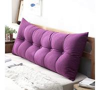Home Accessories,Grand coussin rectangulaire pour tête de lit, coussin de soutien long pour la lecture, coussin lombaire parfait pour lit de jour et l