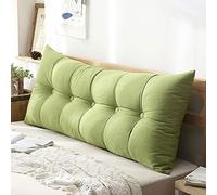 Home Accessories,Grand coussin rectangulaire pour tête de lit, coussin de soutien long pour la lecture, coussin lombaire parfait pour lit de jour et l