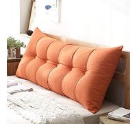 Home Accessories,Grand coussin rectangulaire pour tête de lit, coussin de soutien long pour la lecture, coussin lombaire parfait pour lit de jour et l