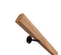 Home Accessories， Wooden Handrails, 1-10ft Safety Anti-Slip Stair Railings, Kindergarten Guardrail Decorative Railings, Wall-Mounted Elderly Railings Safety Handrails Corridor Rods (Size : 8ft/240cm)