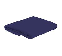 HOME ACE Navy Easy Iron Percale King Size Bed Flat Sheet, Kingsize Bed Cotton Flat Sheet, Kingsize Bedding Polycotton King Size Bed Sheet 100% Poly Cotton Top Sheets