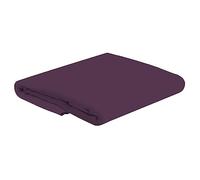 HOME ACE Plum Easy Iron Percale Single Bed Flat Sheet Polycotton Single Bed Sheet, Single Beds Cotton Flat Sheet, 100% Poly Cotton Top Sheets Single Bedding