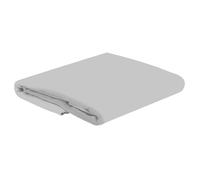 HOME ACE Silver Easy Iron Percale King Size Bed Flat Sheet, Kingsize Bed Cotton Flat Sheet, Kingsize Bedding Polycotton King Size Bed Sheet 100% Poly Cotton Top Sheets