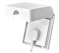 Home Adhesive Outlet Guard White Fit 86 Type Socket Covers Protects Against And Waterproof Dustproof Cover