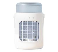 Home Air Cooler - Evaporative Cooling System, Space Fan, Adjustable Speed Air Conditioning, Energy Efficient Room Cooler, Portable Cooling Solution for Bedroom, Hiking, Home, Indoor