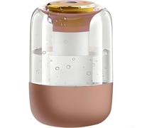 Home Air Humidifier with Large Mist Output for Bedroom, Quiet Operation for Babies and Pregnant Women, ABS Material(Brown)