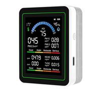 Home Air Quality Test - Portable Indoor Air Detector 7x3.5x9cm, Digital Sensor Test Device, Compact Monitoring Meter | Accur Detection Tool