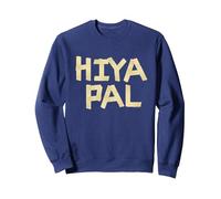 Home Alone 2 Sticky Bandits Masking Tape Quote Hiya Pal Sweatshirt, Adult Unisex, Navy Blue, Medium