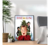 Home Alone, 90s Movie Print Vintage Nostalgic Film Poster, A4 and A3 Size Frame Options Available,Great Home, Pub, Café, Bar Decoration Wall Art Print, House gift for movie lovers (A3 Print Only)