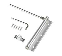Home Aluminium Automatic Door Closers Spring Door Closers Adjustable Closing Hinge Easy Installation Aluminium Automatic Home Accessory