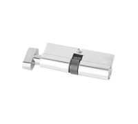 Home Aluminum Security Door Lock Silver Tone Cylinder Hardware Indoor Aluminum Locker Security Furniture Locks Keys Anti Pick