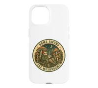 Home Among The Mushrooms Sloth Cottagecore Forest Case for iPhone 15