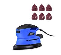 Home and Garden Sander Random Orbit Diameter: 2.8MM, Sands Per Minute: 14000/19000/22000 SPM, 21V, 190W, with Battery, Quick Charger, Applicable Paper Size: 125 mm, 8 Holes