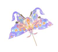 Home And Party Decors Light Beautiful LED Flashing Butterfly Wing Light Hanging Charm For Autumn Night Gift Ideas
