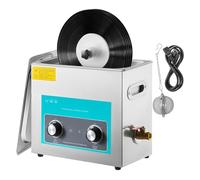 Home Appliance Ultrasonic Cleaner Vinyl Record With Drying Rack For Efficiently Cleaning(6L with knob)