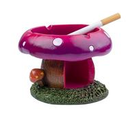Home Ashtray, Handmade Cool Resin Ashtrays for Cigarettes as Home Decoration, Outdoor Ashtray for Patio/Garden/Balcony (Pink)