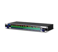 Home Audio Equalizer, Professional 31-Band Digital Equalizer,Noise Reduction Rack Mount Audio Spectrum Analyzer,Stereo Graphic Equalizer Real-time Frequency Level Display