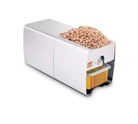 Home Automatic Oil Press Machine Cold/Hot Nut Oil Extractor Stainless Steel Oil Press Expeller Nuts Seeds Oil Presser for Flax Peanut Perilla Canola Sesame 3-6Kg/H (for Peanuts) 170W