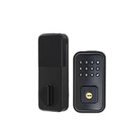 Home Automation Tuya Smart Deadbolt Lock with Keys for Hotel Office Password Digital Security Door Lock (Color : Kit2 tuya)
