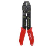 Home Avenue 8" Crimper Plier Crimping Pliers Tool Cable Wire Electrical Terminals Stripper U Tool Kit Self-Adjustable Ratchet Crimping Pliers Set