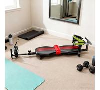 Home Back Stretching Train Bench, Back Stretcher Machine Traction Table, Back Stretch Bench with Cervical Traction, Multi-Functional Training Bench for Core Exercises