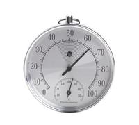 Home Barometer Air Pressure Metal Portable Accuracy Multifunction Analog Gauge Wall Hanging Atmospheric Pressure Gauge