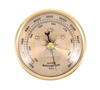 Home Barometer with 3.5 Inch Dial and Metal Frame for Indoor Use