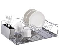 Home Basics Dish Rack Tray, Stainless Steel, Chrome, No Size