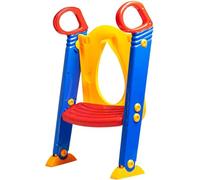 Home Beauty Baby Potty Training Seat with Step Stool Ladder - Foldable & Anti-Slip Design for Toddlers