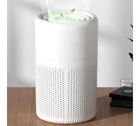 Home Bedroom Air Purifier, 5V 5W Purifying Air Purifier, 21-30㎡ White ABS Desktop Small Single Purification Purifier