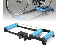 Home Bicycle Folding Rollers, Professional Indoor Bike Parabolic Roller, Adjustable Bike Trainers, Folding Parabolic Trainers, for 24-29 Mountain Bikes and 700C Road Bikes