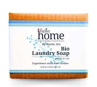 Home Bio Laundry Soap Natural Stain Remover Neem Lemon Peel Extract Safe for Baby Clothes Hand Wash Pre-Treatment (Pack of 3 * 150g)