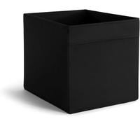 HOME BLEND Drona Storage Boxes - Foldable Kellax Shelf Insert Organizer - kallax storage boxes - kallax boxes - 33x38x33 storage boxes , Ideal for Home, Office, and Baby Nursery (Black, Set of 4)