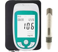 Home Blood Test Kit, 3 In 1 Multifunction Blood Glucose Uric Acid Cholesterol Monitor, Accurate Detection, Suitable for Home Clinic Hospital Travel Use