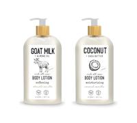 Home & Body Company Body Lotion Skin Verse, Goat Milk, Body Lotion with Almond Oil, Emollient, Vanilla & Almond, Coconut, Body Lotion with Shea Butter, Moisturising, Vanilla & Almond
