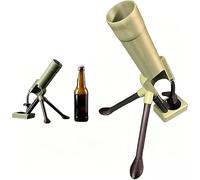Home Bottle Opener Mortar Design Hands-Free Push-Down Cap Launcher